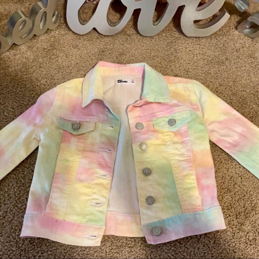 New colorful jean jacket